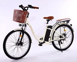 XQIDa durable  26" Ebike Adult Electric Bicycles / Fat Tire E Bike / Ebike Electric City Commuter Bike / 250W / Motor 48V 10.4Ah Max range up to 80-90km Shimano 7 speed / CE certified according to EU standards(1 pcs