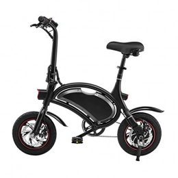 WSHA Electric Bike 350W 12'' Adult Electric Bike Commuter Bicycle, 36V Portable Folding Mini Ebike with LCD Display, Weight Bearing 264lbs