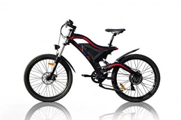 EMOUNTAINBIKE Bike 500W Hub Motors Bike 26x.2.0Forgo Zoom Fork 11, 6Ah Lithiun battery + LCD Screen E-Bike Electric Bike 26Inches