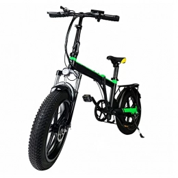 Electric oven Bike Adult Electric Bike Foldable 20 inch Fat Tire Electric Bike 36V 250W Motor Foldable E Bike Mountain Snow Bicycle (Color : Black, Size : 250W)