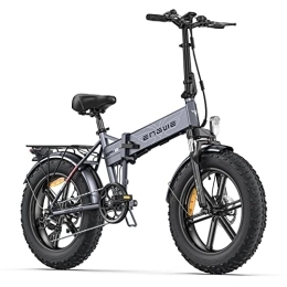 BeWell Electric Bike BeWell ENGWE-EP-2-PRO Folding-Electric-Bike Adults - Gray