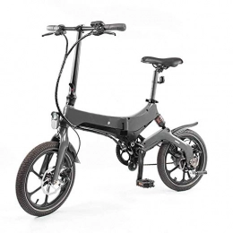 BONHEUR Bike BONHEUR 14 Inch Folding Electric Bike with Pedals, 36V 250W Foldable E-Bike with Removable Large Capacity 7.8Ah Lithium-Ion Battery City E-Bike, Lightweight Bicycle for Teens And Adults