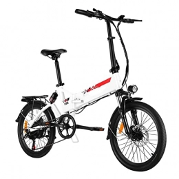 bzguld Bike bzguld Electric bike Folding Electric Bike for Adults 350W 36V Portable E Bike Mens Women'S 8ah Lithium Battery Outdoor City Electric Bicycle (Color : Black)