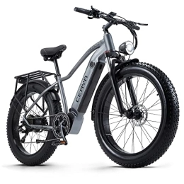 Ceaya  CEAYA Electric Bikes for Adults E bike 26IN, 4.0" Fat Tire Ebike, 48V18AH Removable Massive Battery, Shimano 8-Speed Snow Beach Mountain E-Bike