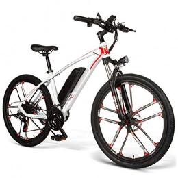 DAHU Bike DAHU 26 Inch Electric Bike Power Assist Electric Bicycle E-Bike 350W Motor Moped Bike Electric Mountain Bike Bicycle, B