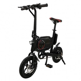 Dpliu-HW Bike Dpliu-HW Electric Bike Electric Bike12 inch with USB charging interface retractable seat adult electric car folding electric bicycle (Color : B)