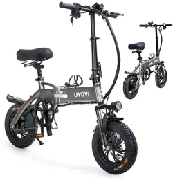 RDJM Bike Ebikes, Folding Electric Bike for Adults, 48V 250W Mountain E-Bikes, Lightweight Aluminum Alloy Frame And LED Display Electric Bicycle Commute E-Bike, Three Modes Riding
