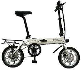 eelo Electric Bike eelo 1885 Electric Folding Bike for Adults - Easy to Fold Electric Bike, UK Designed and Assembled - 14" Foldable Electric Bike, Folding eBike Bicycle