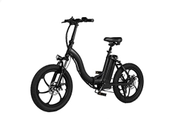 Generic Electric Bike Electric Bicycle E-Bike Folding Bike Men's 20 Inch Foldable Pedelec, 10 Ah Battery, 250 W Motor, Shimano 7 Speed Gear Electric Folding Bicycle