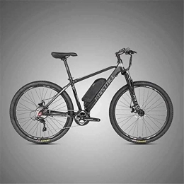 CCLLA Electric Bike Electric Bicycle Lithium Battery Disc Brake Power Mountain Bike Adult Bicycle 36V Aluminum Alloy Comfortable Riding (Color : Grey, Size : 29 * 19 inch)