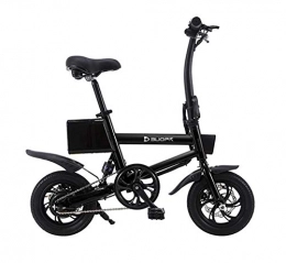 TX Bike Electric Bike 36V Electric Fat Tire Ebike Aluminum Folding 25Km / H Powerful Electric Bicycle Mountain / Snow / Beach, Two Charging Methods 50-60 Km, Black