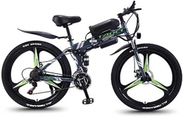 Erik Xian Electric Bike Electric Bike Electric Mountain Bike 26 Inch Folding Electric Mountain Bike for Adults with 36V 350W Motor 21 Speed Gear & 3 Working Model Electric E-Bike Snow Bicycle Moped Electric Mountain Bike Alu