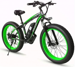 Erik Xian Bike Electric Bike Electric Mountain Bike 26Inch Fat Tire E-Bike Electric Bicycles for Adults, 500W Aluminum Alloy All Terrain E-Bike Removable 48V / 15Ah Lithium-Ion Battery Mountain Bike for Outdoor Travel