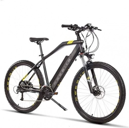 Erik Xian Electric Bike Electric Bike Electric Mountain Bike 27.5 Inch Adult Electric Mountain Bike, Aerospace grade aluminum alloy Electric Bicycle, 400W Electric Off-Road Bikes, 48V Lithium Battery for the jungle trails, t