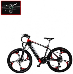 Erik Xian Bike Electric Bike Electric Mountain Bike Adult 26 Inch Electric Mountain Bike, 250W 48V Lithium Battery 27 Speed Electric Bicycle, With LCD Display Instrument for the jungle trails, the snow, the beach, t