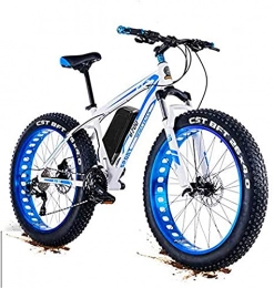 SFSGH Bike Electric Bike Electric Mountain Bike Upgrade 48V 1500w Electric Mountain Bicycle 26 Inch Fat Tire E-Bike （50-60km / h） Cruiser Mens Sports Bike Full Suspension Lithium Battery MTB Dirtbike for the jungl