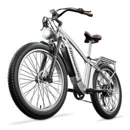 Vikzche Q Electric Bike Electric Bike Mx04 Fat Tire Electric Mountain BAFANG Motor 15AH battery Off-road E-bike