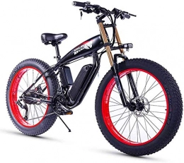 Fangfang Electric Bike Electric Bikes, 26 Inch Electric Bike for Adult with 350W48V10Ah Full Charging Time 4-5 hours 27 Speed Aluminum Alloy Mountain E-Bike Max Speed 25km / h Load 150kg for Snow Beach Fat Tire Electric Bicyc