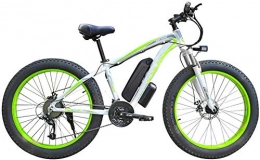 Fangfang Electric Bike Electric Bikes, 500w / 1000w Electric Mountain Bike 26'' Folding Professional Bicycle with Removable 48v 13ah Lithium-ion Battery 21 Speed Shifter Beach Snow Tire Bike Fat Tire for Adults, E-Bike