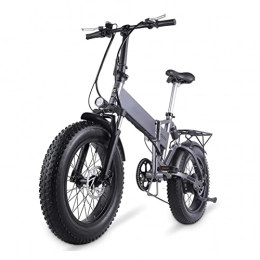 LWL Electric Bike Electric Bikes for Adults Electric Bike For Adults 25 Mph Foldable 500W 4.0 Fat Tire Ebike 48v 12.8AH Removable Lithium Battery Electric Bicycle Mountain City Snow Beach Bicycle ( Color : 48V 500W )