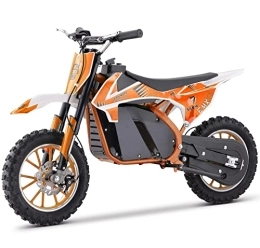 Epicstuff UK Bike ELECTRIC DIRT BIKE - EPICMOTO 500W EMX LITHIUM POWERED KIDS MX BIKE (Orange)