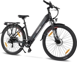 ESKUTE  ESKUTE Polluno Electric Bike 28”Electric City Bicycle Range 65 miles Bafang Motor 250W Samsung Cell Lithium-ion Integrated Battery 36V 14.5Ah for Adults, Shimano 7 Speed