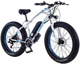 Fangfang Electric Bike Fangfang Electric Bikes, 26 Inch Fat Tire Electric Bike 48V 1000W Motor Snow Electric Bicycle With 21 Speed Mountain Electric Bicycle Pedal Assist Lithium Battery Hydraulic Disc Brake, E-Bike