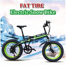 Fangfang Bike Fangfang Electric Bikes, 26inch Electric Snow Bikes Adult Foldable 4.0 Fat Tire Mountain E-bike with LCD Screen And 48V 14Ah Removable Battery For Outdoor Traving Cycling, E-Bike