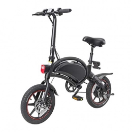 FDSH Bike FDSH D3+ Electric Bike, 14 Inch, Folding Power Assist Electric Bicycle, EBike for Adults Men Women Moped Bike Motorcycle-black