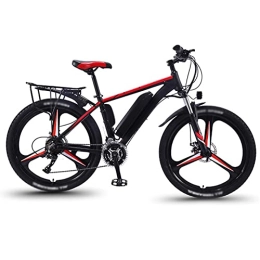 FMOPQ Electric Bike FMOPQ Electric Bike 26 Inch Tire 500W Electric Mountain Bicycle 36V 15Ah Lithium Battery E-Bike 27 Speed Aluminum Alloy E Bike (Color : Black Size : Battery 15A)