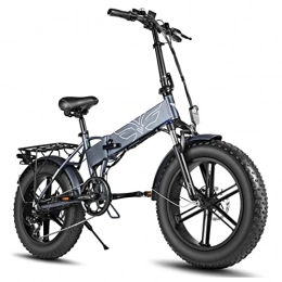 Electric oven Bike Folding Electric Bikes for Adults 25 mph Foldable Electric Bike 20 Inch Tire Travel Electric Bicycle 750w Motor 48v 12.8ah Li-Ion Battery Beach Electric Bike (Color : Grey)