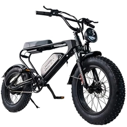 FREEGO Electric Bike Freego Electric Bicycle Mountain Bike, 20" 4.0 Fat Tire Electric Bikes City Bike Comfort Bike for Men and Women DK200