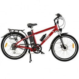 FREEGO Electric Bike Freego Hawk Road Electric Bike Red 10aH