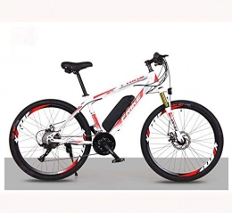 GASLIKE Bike GASLIKE Electric Mountain Bike for Adults, 26 Inch Electric Bike Bicycle with Removable 36V 8AH / 10 AH Lithium-Ion Battery, 21 / 27 Speed Shifter, C, 21 speed 36V8Ah