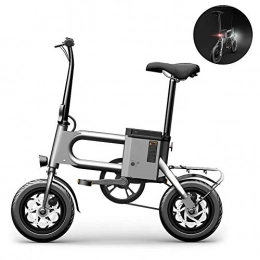 Gpzj Bike Gpzj 12" Folding Electric Bike with 36V Lithium-Ion Battery, 350W Motor And Remote Start Three Modes Lightweight E-Bike