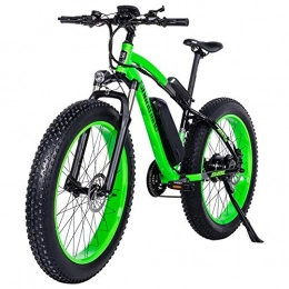 GUNAI Bike GUNAI Electric Bike BAFANG 500w 48V 17AH Electric Mountain Bike Fat Bike 26 4.0 Tire E-Bike with Rear Seat