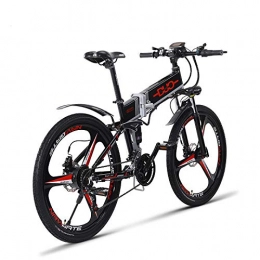 GUNAI  GUNAI Electric Bike Folding Mountain Bike Commuter Bike with 48V Removable Lithium Battery 21 Speed and 3 Working Modes
