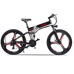 GUNAI  GUNAI Electric Mountain Bike 26 inches Folding E-bike with Removable Battery 21-speed Transmission System