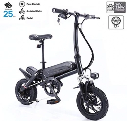 GUOJIN Electric Bike GUOJIN 350W Electric Bicycle with Removable 36V 10.4 ah Lithium-Ion Battery, 12" Off-Road Wheels Premium Full Suspension and 6 speed gear