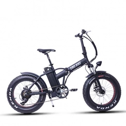 GUOJIN Electric Bike GUOJIN Electric Bike for Adults 20" Wheels 4 Inch Fat Tires Electric Snow Bike 500W Motor 6 Speed Derailleur And Disc Brake 3 Mode LCD Display, for Urban Commuter Outdoor