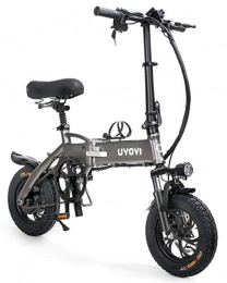 GUOJIN Electric Bike GUOJIN Electric Bikes for Adults Fat Tire Folding Bike with 8.0AH Lithium Battery Unique Design, Can Switch Three Sport Modes During Riding, Max Speed Is 25Km / H