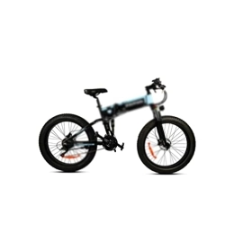 HESND Bike HESNDddzxc Electric Bicycle Full Suspension Electric City Bike Electric Bicycle Folding Bike Model (Size : Small-24)