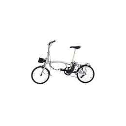 HESND Electric Bike HESNDddzxc Electric Bicycle Trifold Folding Titanium Electric Foldable Bike