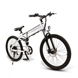 HEWEI Bike HEWEI 26 inch electric mountain bikes 48 V lithium battery aluminum alloy adult folding electric mountain bike top speed 32 km h LCD liquid crystal instrument