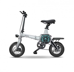 HHHKKK Bike HHHKKK Folding Bikes Electric, 12 inch 36V E-bike with 20Ah Lithium Battery, City Bicycle Max Speed Endurance 100KW, EBS Electronic Brake + Disc Brake, Men and Women General