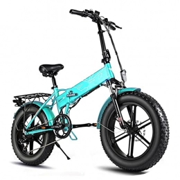 HMEI Bike HMEI 750W Electric Bike Foldable 20 * 4.0inch Fat Tire Electric Bike 48V 12.8Ah Electric Bicycle 45km / H Mountain Bike Snow E Bike (Color : D)