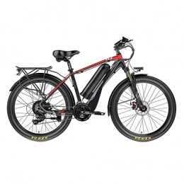 HMEI Bike HMEI EBike Electric Bike For Adults 500W 48V Mountain Electric Bikes For Men, 26 inch wheels 20 MPH Electric Bicycle 10ah Lithium Battery Ebike (Color : Black)