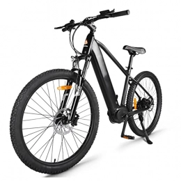 HMEI Bike HMEI EBike Electric Bikes for Adults Men 250W Electric Mountain Bike 27.5 Inch 140 KM Long Endurance Power Assisted Electric Bicycle Torque Sensor Ebike (Color : Black)