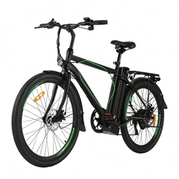 HMEI Bike HMEI Electric Bike 250W / 350W for Adults, 21 Speeds Electric Mountain Bike Shifter E-Bike Front and Rear Disc Brake Bicycle (Size : Black 26inch 250W 36V)