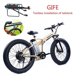 JEANN-roadbike Electric Bike JEANN-roadbike Electric Mountain Bike, 26 Inch Folding E-bike, Premium Full Suspension and 21 Speed Gear 36V waterproof Removable Lithium Battery